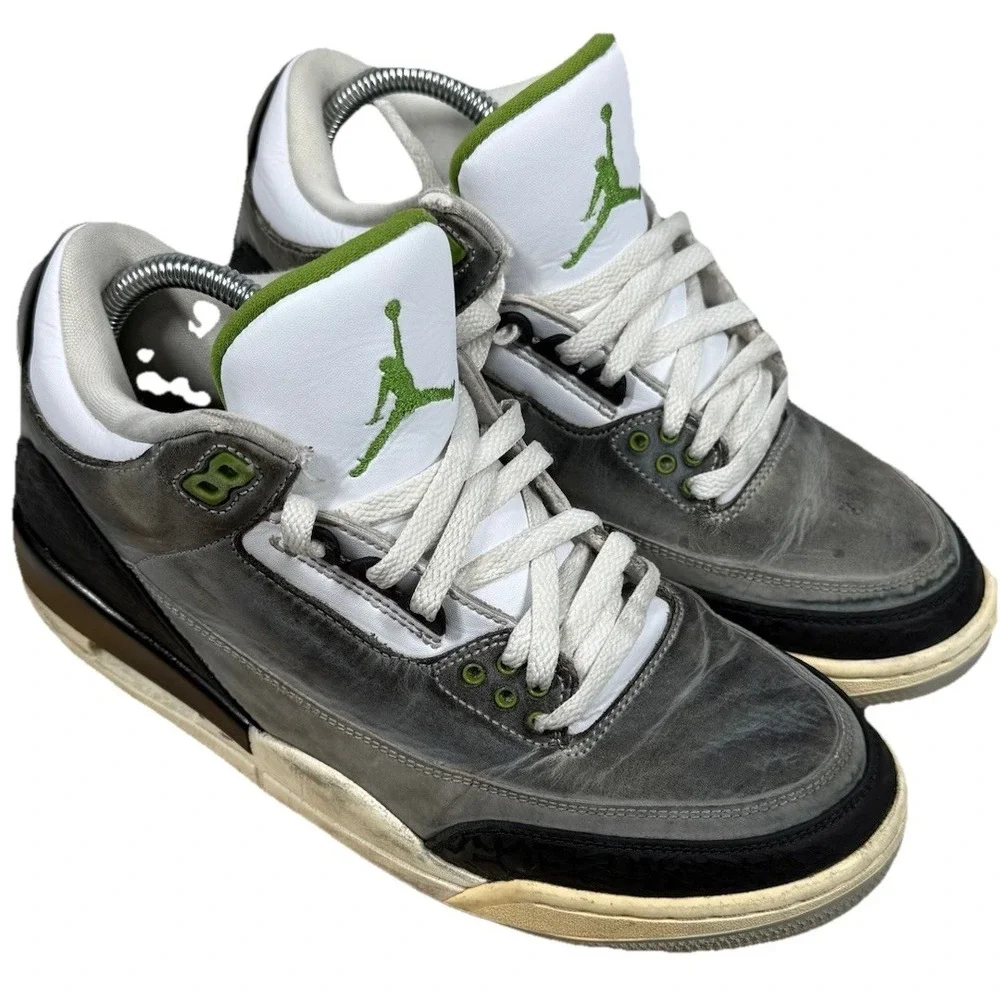 Size 8.5 -‎ Air Jordan 3 Retro Chlorophyll 136064-006